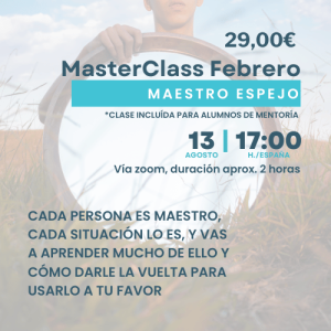 Masterclass Maestro Espejo