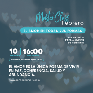 Masterclass El Amor en todas sus formas